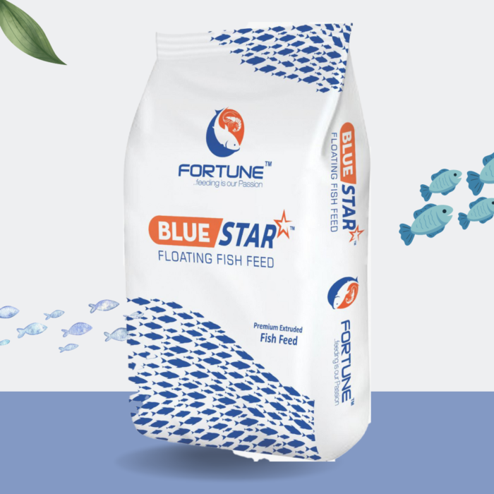 Blue star - Extruded Floating Fish Feed